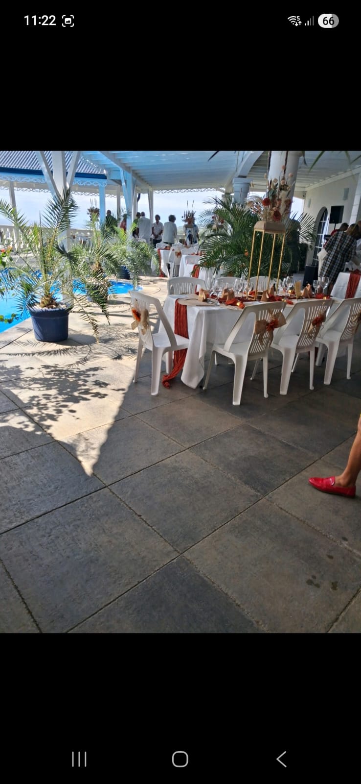 Événement réception piscine Martinique traiteur